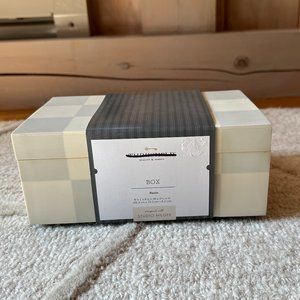 NWT Small Checkered Resin Box - Studio McGee